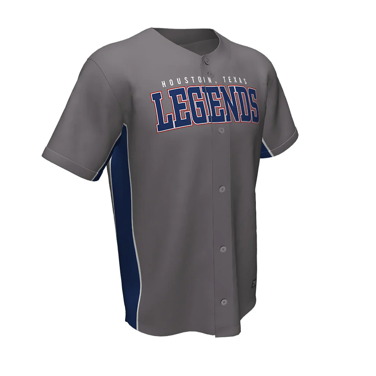 Baseball Full Button Legends Jerseys 