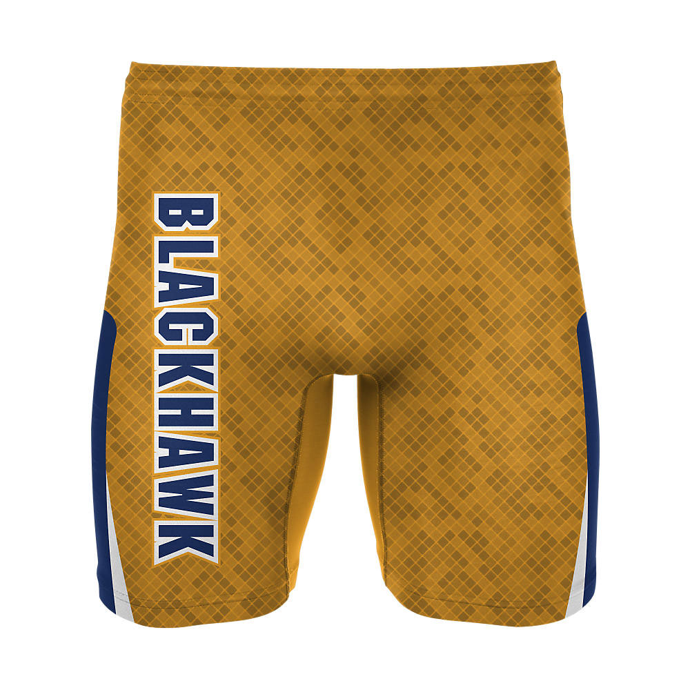 Wrestling Compression Shorts Blackhawk