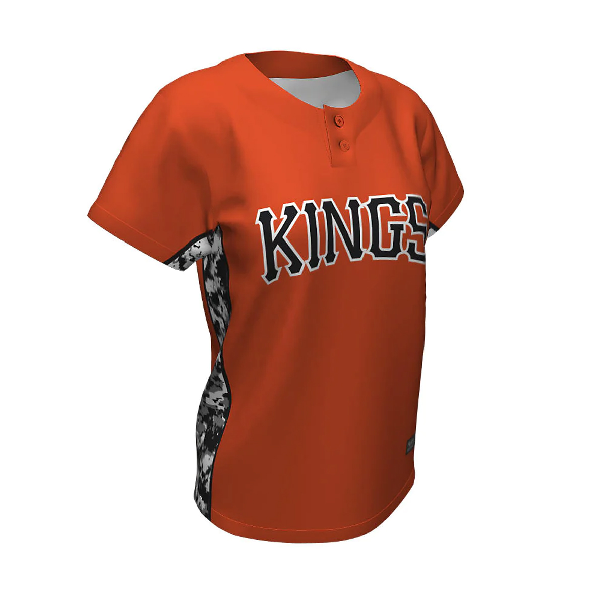 Softball Two Button Jerseys Kings 