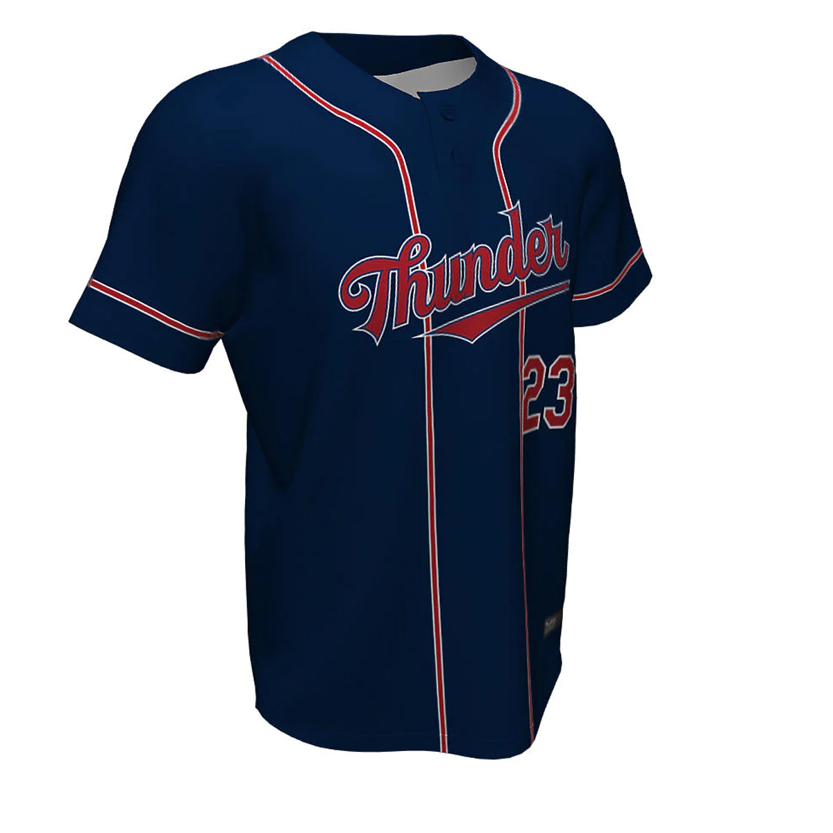 Baseball 2 Button Thunder Jersey 