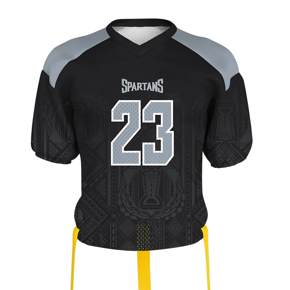 Custom Men's Flag Football Jersey Spartans 