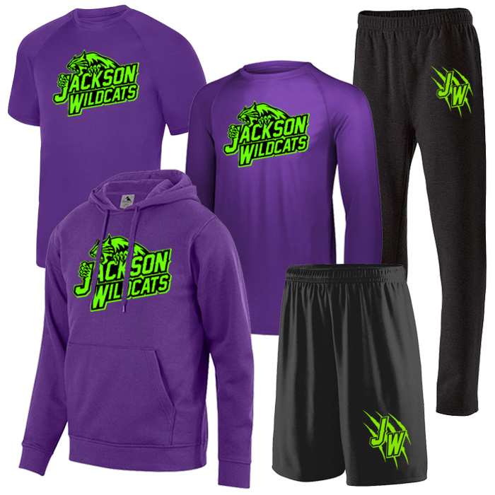 Softball Deals - Purple Jackson Wildcats 