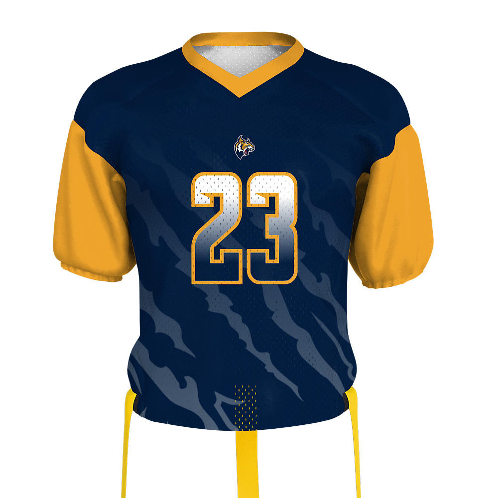 Custom Men's Flag Football Jersey Wildcats 