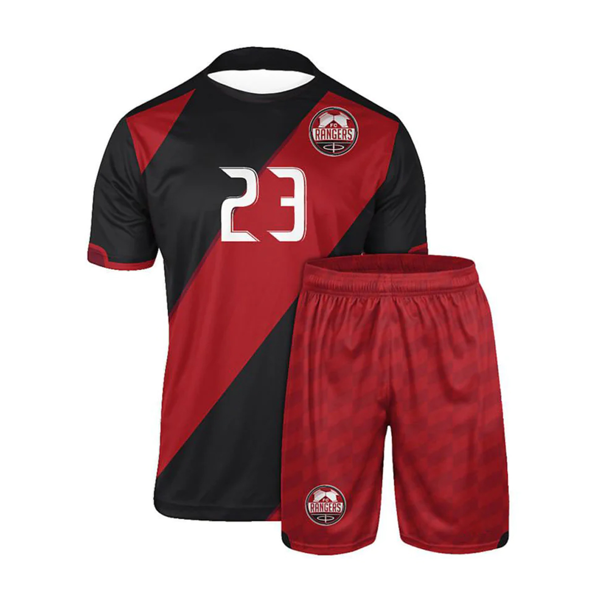 Custom Made Soccer Uniforms Rangers 