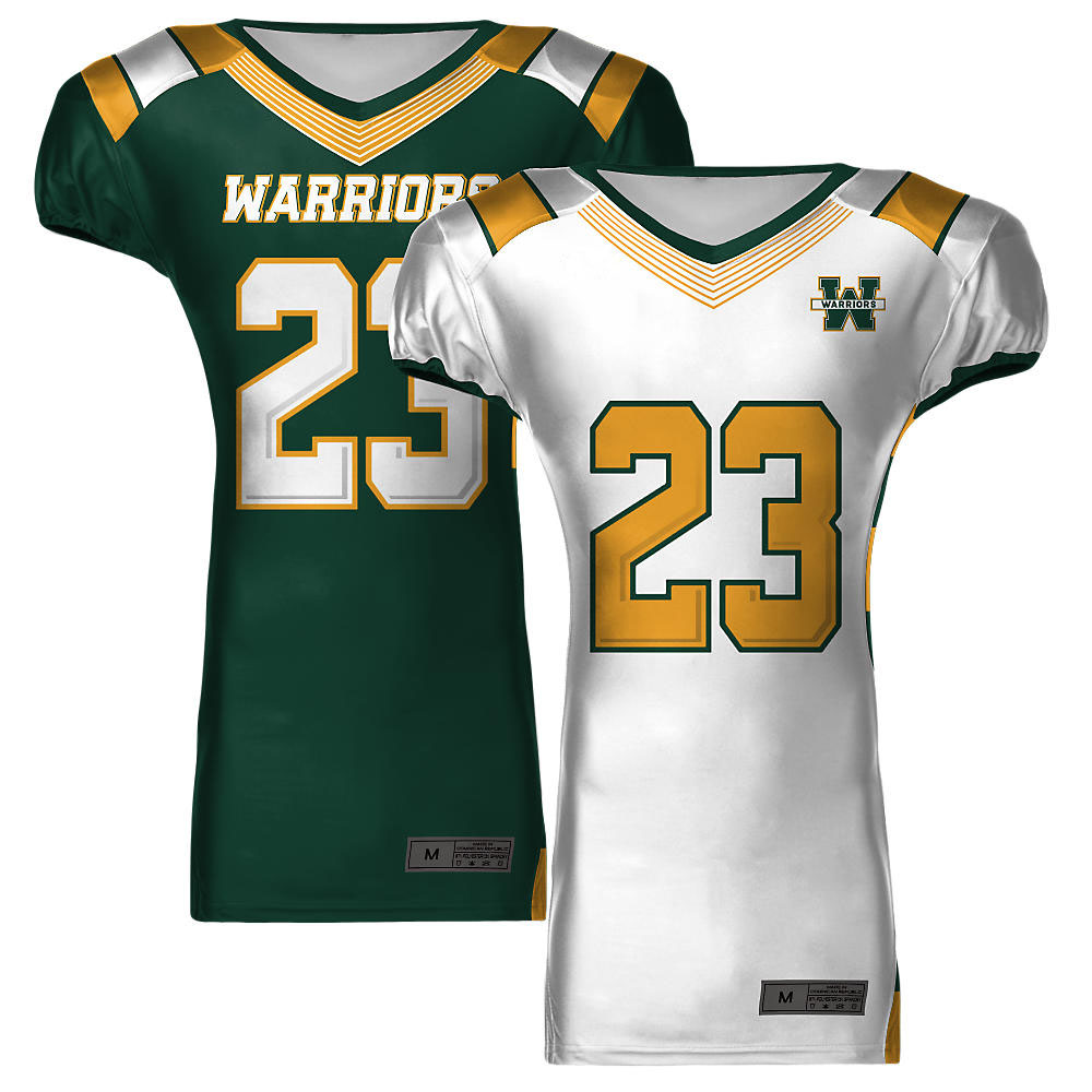 American Football Reversible Jerseys Warriors 