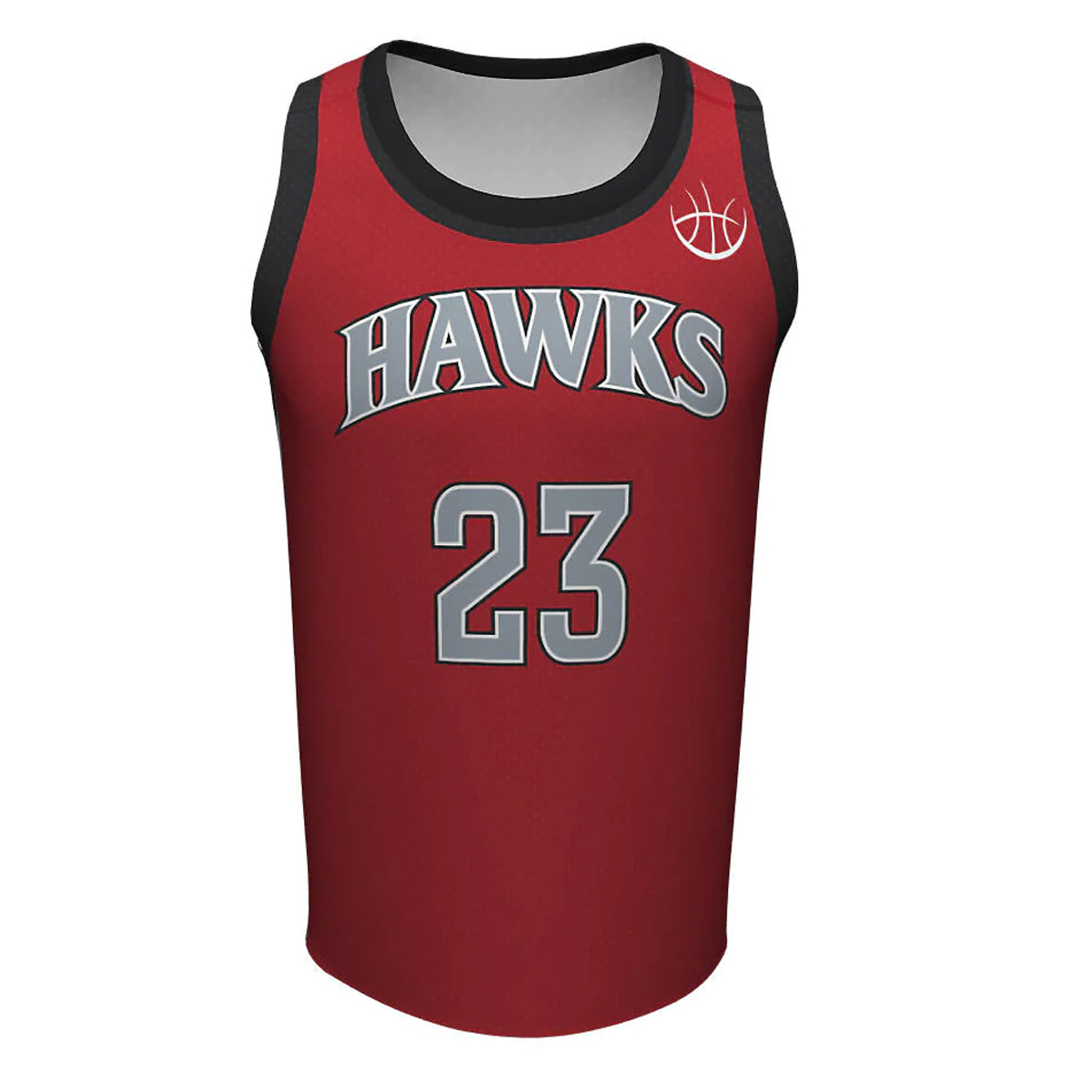 Sublimation Basketball Crew Neck Jerseys Hawks 